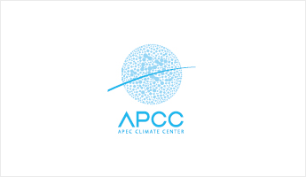 APCC 로고 배경색상 Blue 1에 표현시
