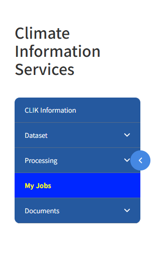 (그림 1-4-8) My Jobs (나의 작업) 메뉴