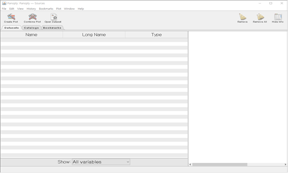 (그림 4-4-3) Panoply 실행 화면